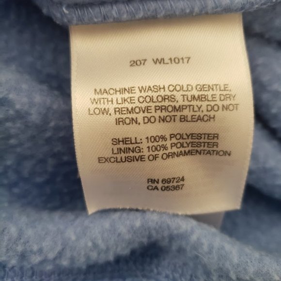 Columbia - XL - periwinkle - full zip vest - Picture 8 of 10